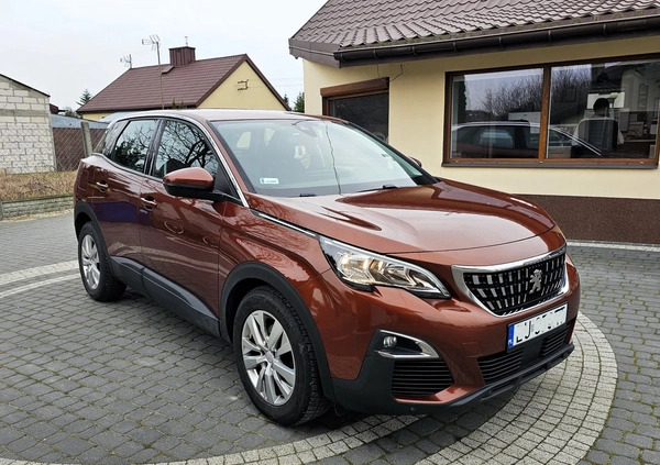 Peugeot 3008 cena 63900 przebieg: 214473, rok produkcji 2017 z Jarosław małe 254